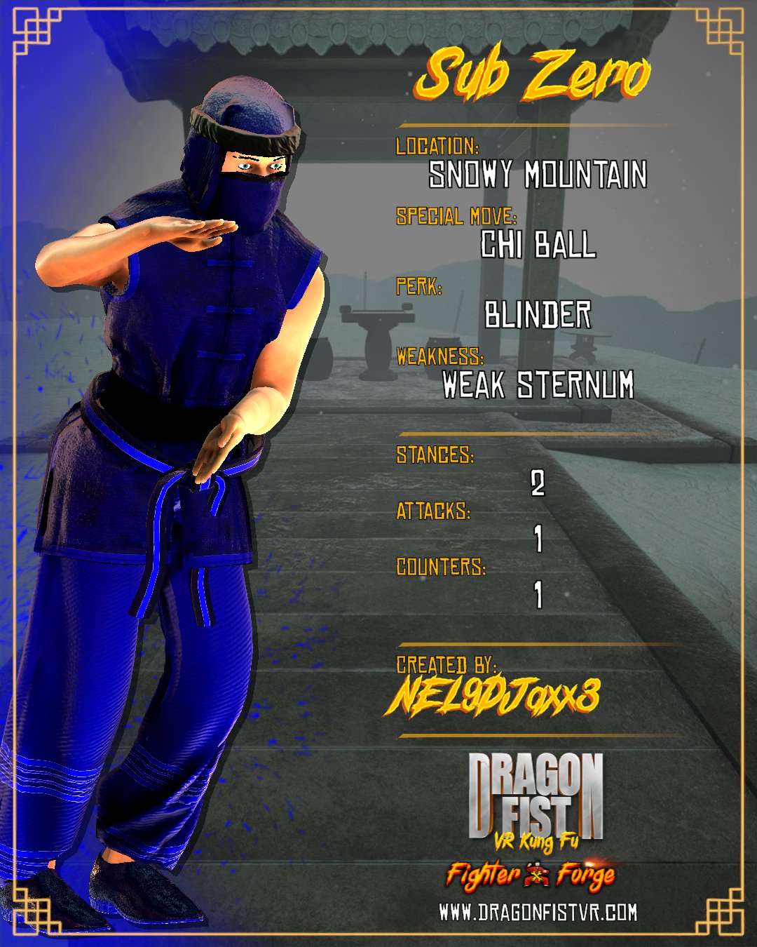 Sub Zero - Created By: NEL9DJaxx3